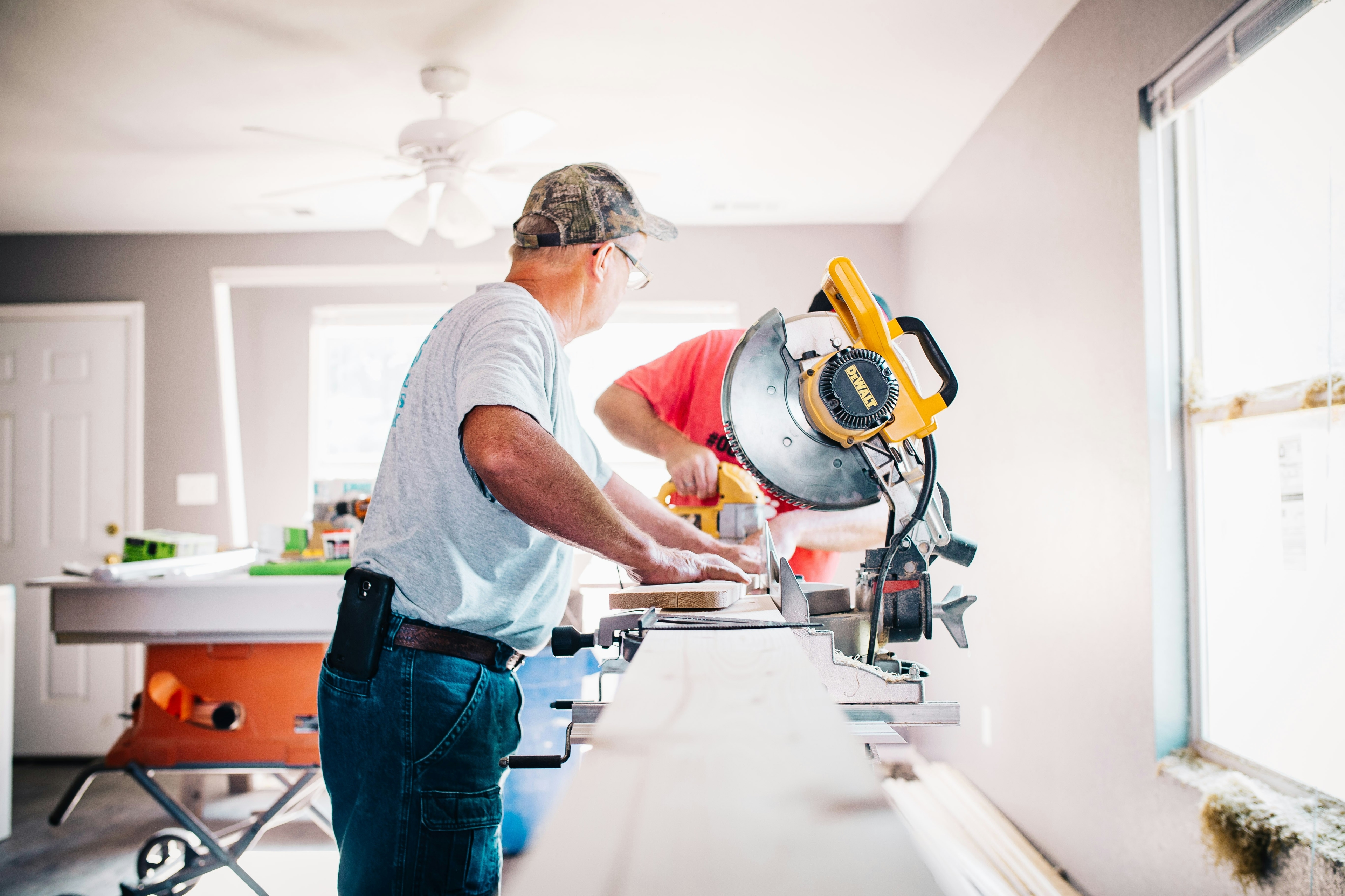 Interior designers working table