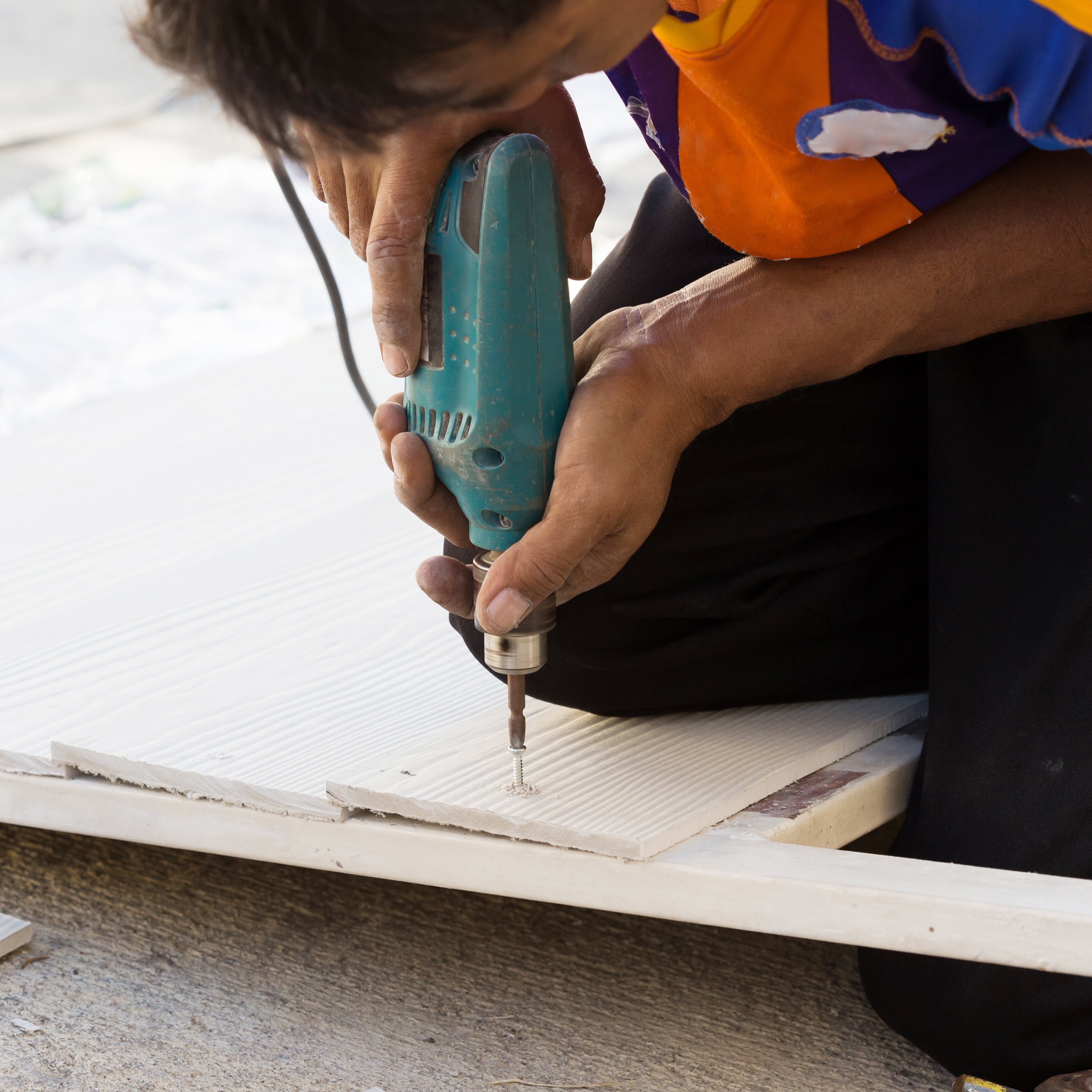 Interior designers working table